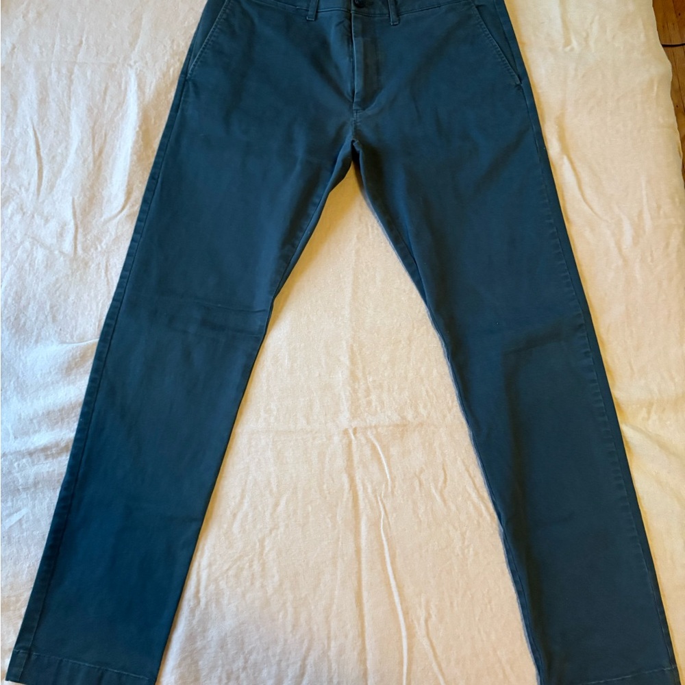 J Crew 484 Slim Stretch Chinos in Rich Slate Color - 31x32